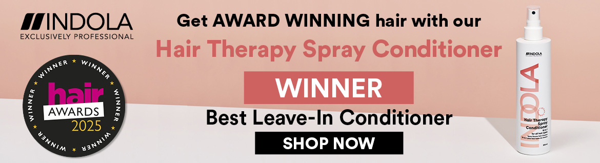 Award Winning Hair Therapy Spray Conditioner Banner