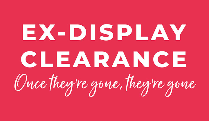 ex-display furniture banner