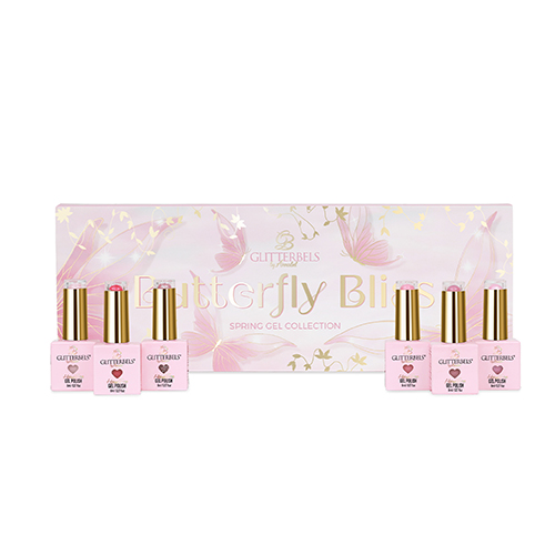 Glitterbels Butterfly Collection 8ml x6