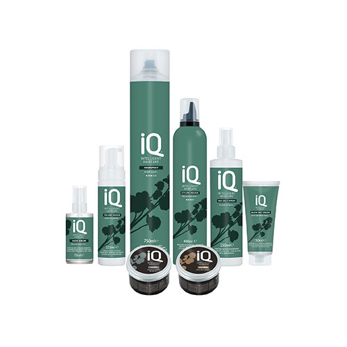 IQ Styling Range - 10g/75ml/125ml/150ml/225ml/250ml/400ml/750ml