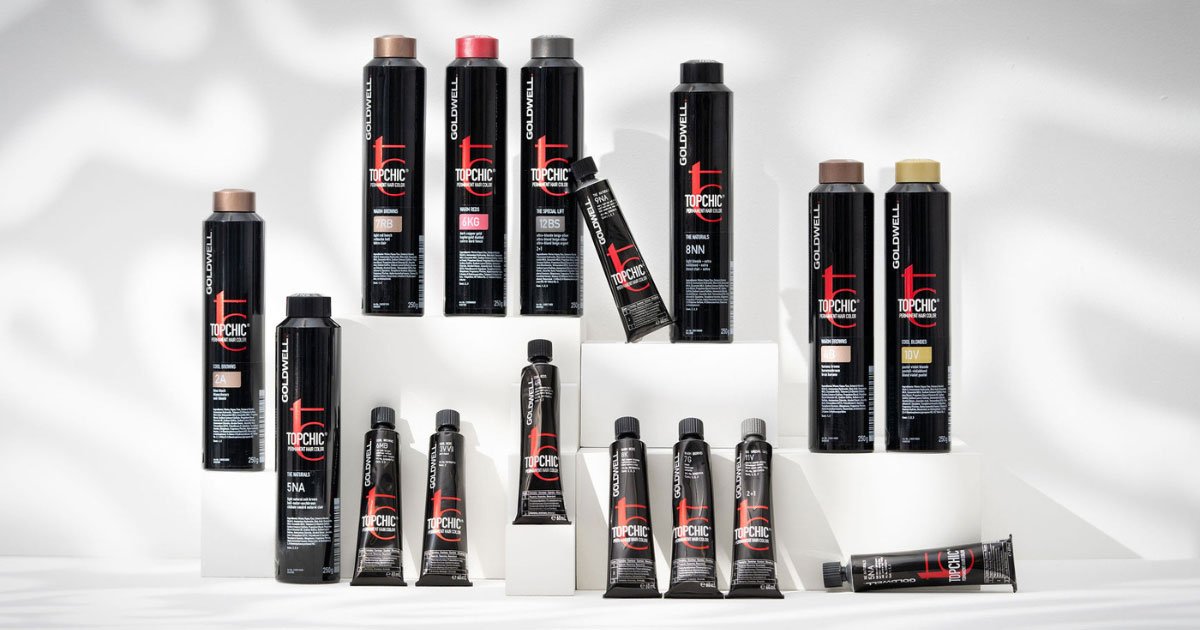 Goldwell Topchic Tubes and Topchic Cans