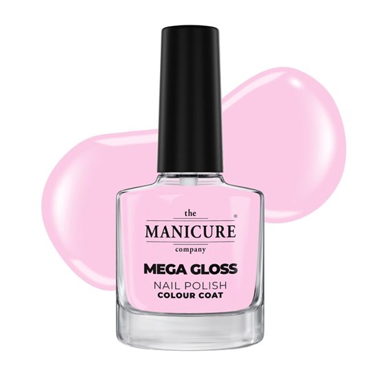 The Manicure Company Mega Gloss Nail Polish 15ml - Strawberries N' Cream