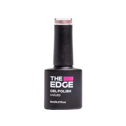 The Edge Gel Polish 8ml - Rose Glitter