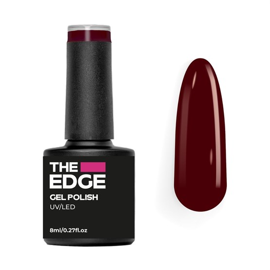 The Edge Gel Polish 8ml - Maroon