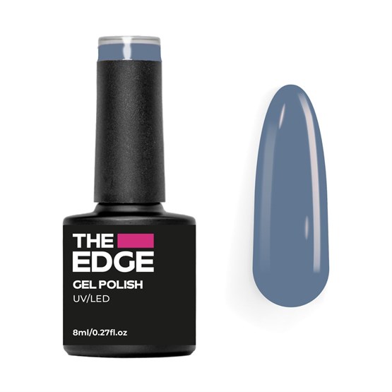 The Edge Gel Polish 8ml - Grey Blue