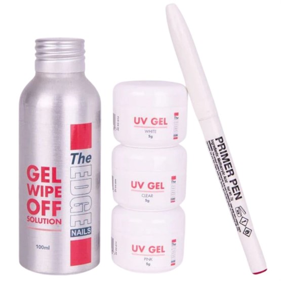 The Edge UV Hard Gel Trial Kit