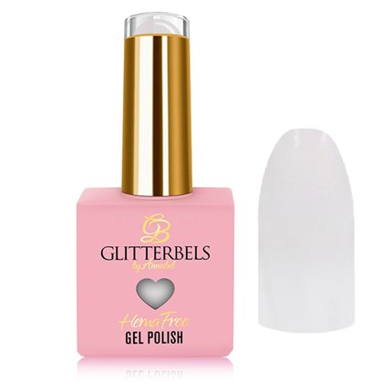 Glitterbels Hema Free Gel Polish 8ml - Gentle White