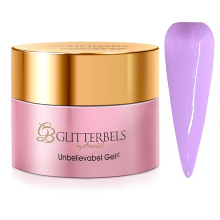 Glitterbels Unbelievabel Gel 10ml - Lucious Lilac