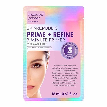 Skin Republic Prime & Refine Sheet Mask