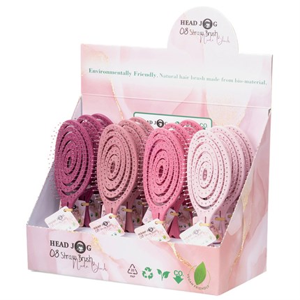 Head Jog Straw 08 Straw Brush Deal - Nude Blush 12pc