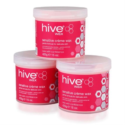 Hive Sensitive Creme Wax 425g - 3 For 2 Pack