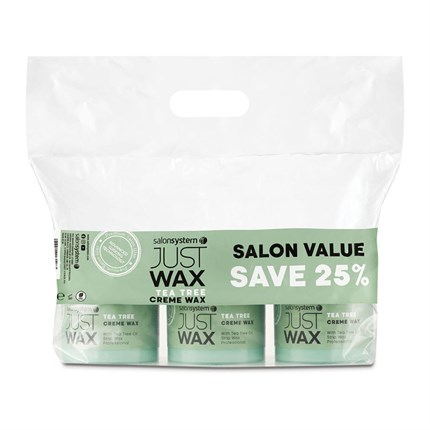 Just Wax Soft Wax 'Save 25%' 3x 450g