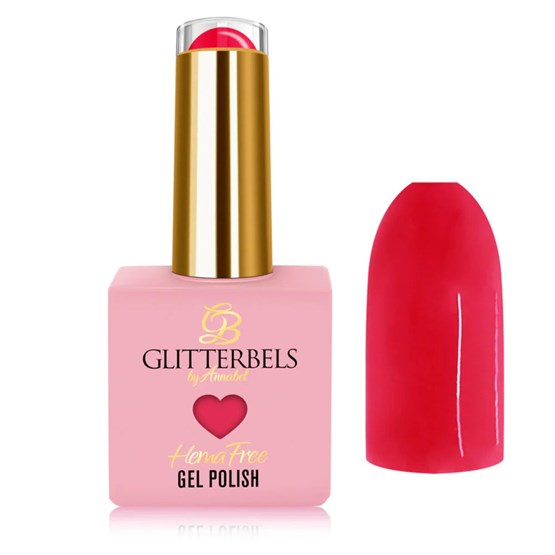 Glitterbels Hema Free Gel Polish 8ml - Left On Red