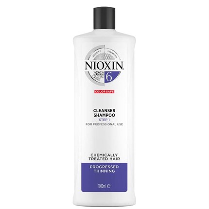 Nioxin System 6 Cleanser Shampoo 1000ml