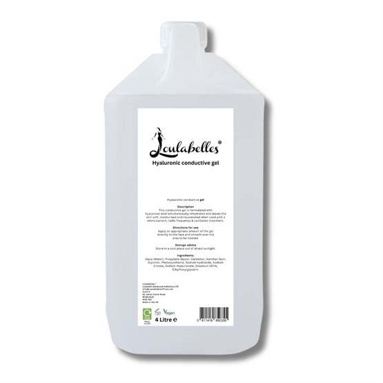 Loulabelles Hyaluronic Conductive Gel 4 Litres