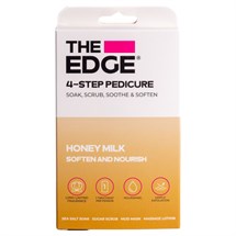 The Edge 4 Step Pedicure Pack - Honey And Milk