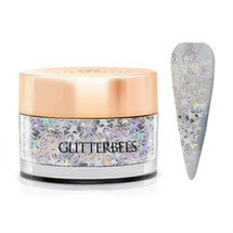 Glitterbels Loose Glitter 15g - Rainbow Stars