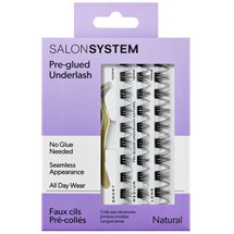 Salon System Pre-Glued Mixed Underlash Kit - Natural