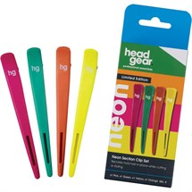 Head-Gear Neon Section Clips - Pk4