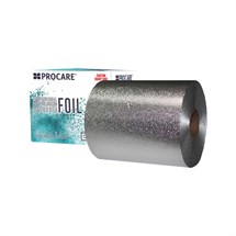 Procare Superwide Lite Silver Embossed Foil Roll - 100M