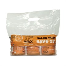 Just Wax Tea Tree Wax 'Save 25%' 3 x 450g