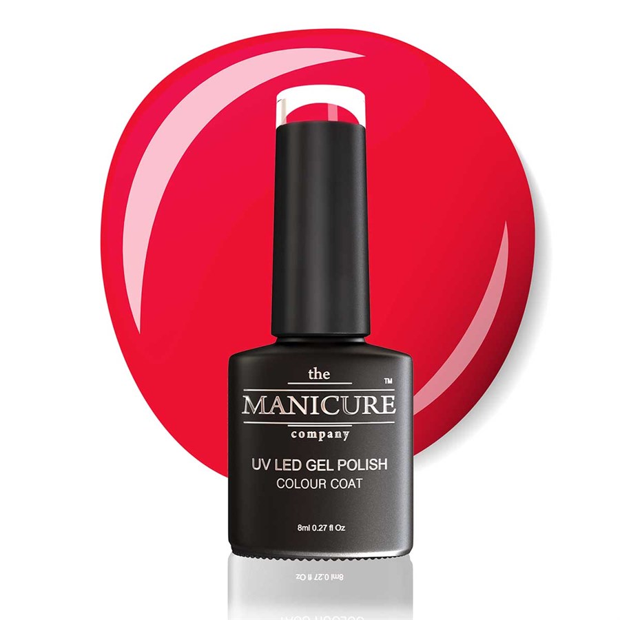 The Manicure Company UV LED Gel Nail Polish 8ml Cherry Pie Gel Polish  Capital Hair  Beauty